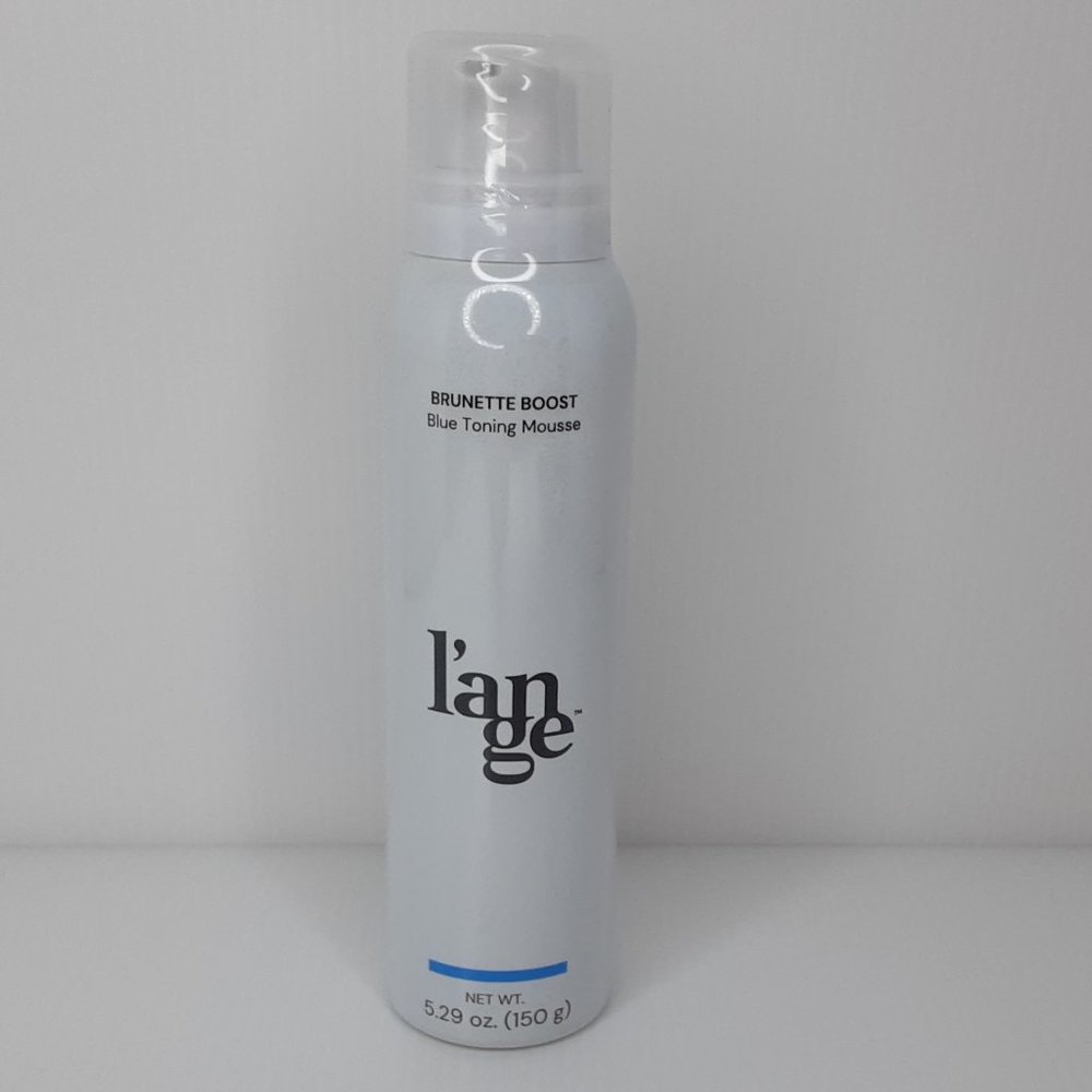 'L'ANGE' BLUE~TONING HAIR MOUSSE 'BRUNETTE BOOST'